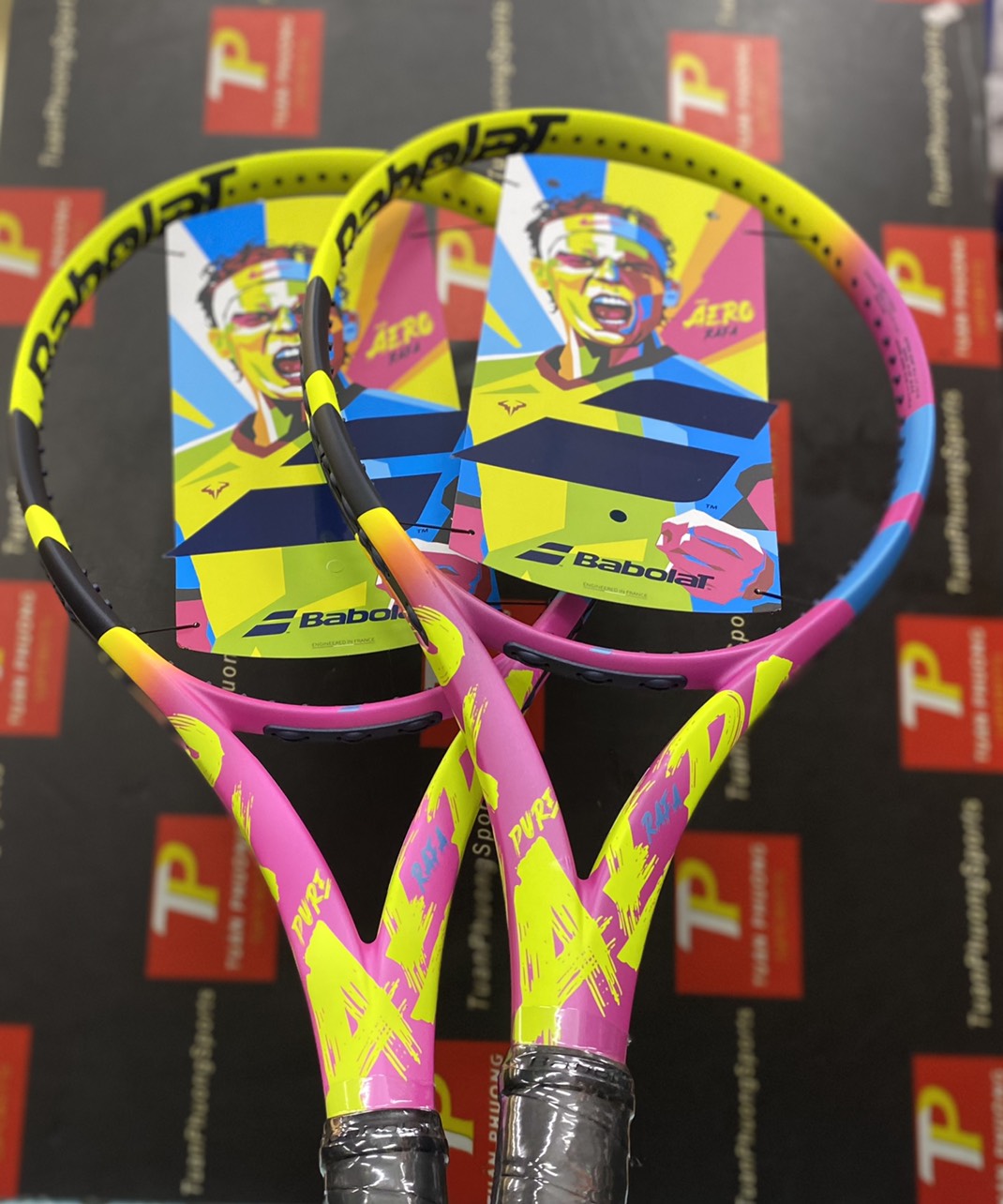 Vợt Tennis Babolat Pure Aero Rafa 2023 (290gr)