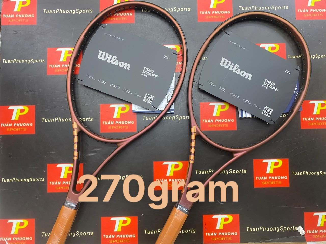 VỢT TENNIS WILSON PRO STAFF 97UL V14 270GRAM