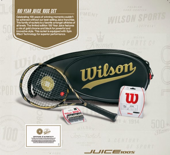 Vợt Tennis Wilson juice 100S BLX 100 Year