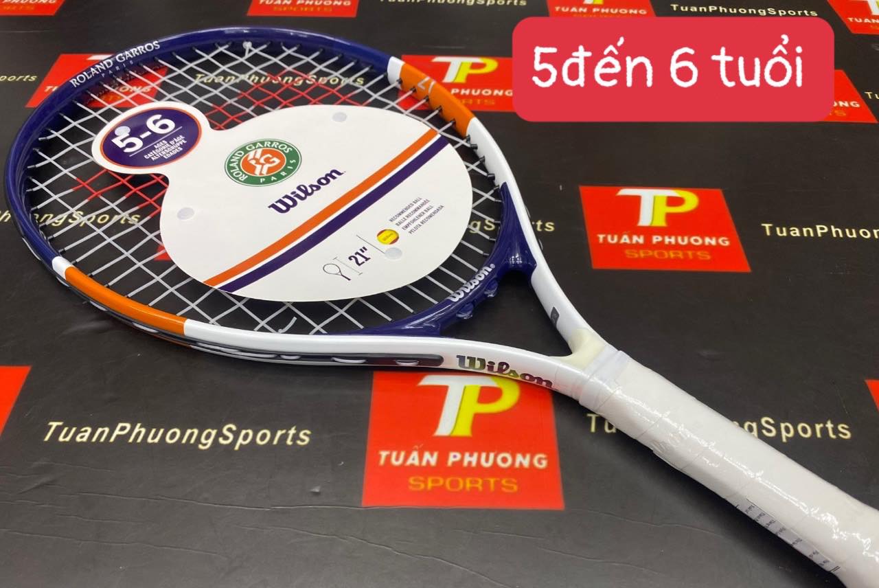 Vợt tennis Wilson Roland Garros Elite 21 trẻ em độ tuổi từ 4-6 tuổi