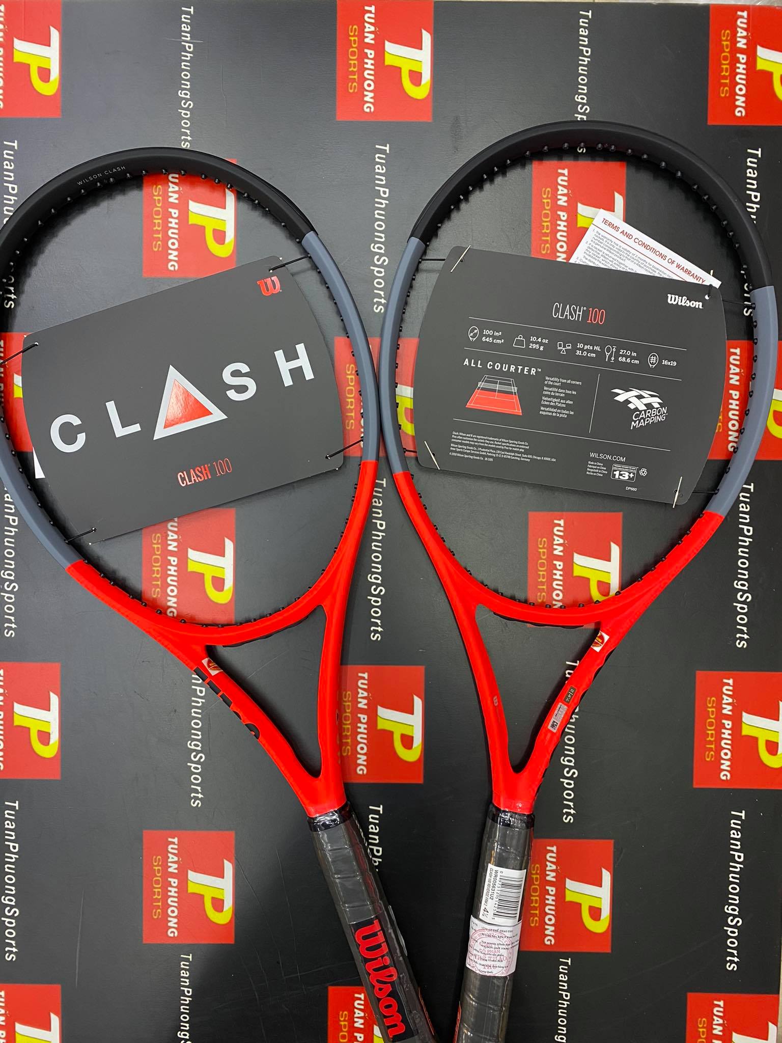 VỢT TENNIS WILSON CLASH 100 NEW 2021